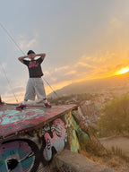 Neva Stop Movin T-shirt [Bright Crimson]