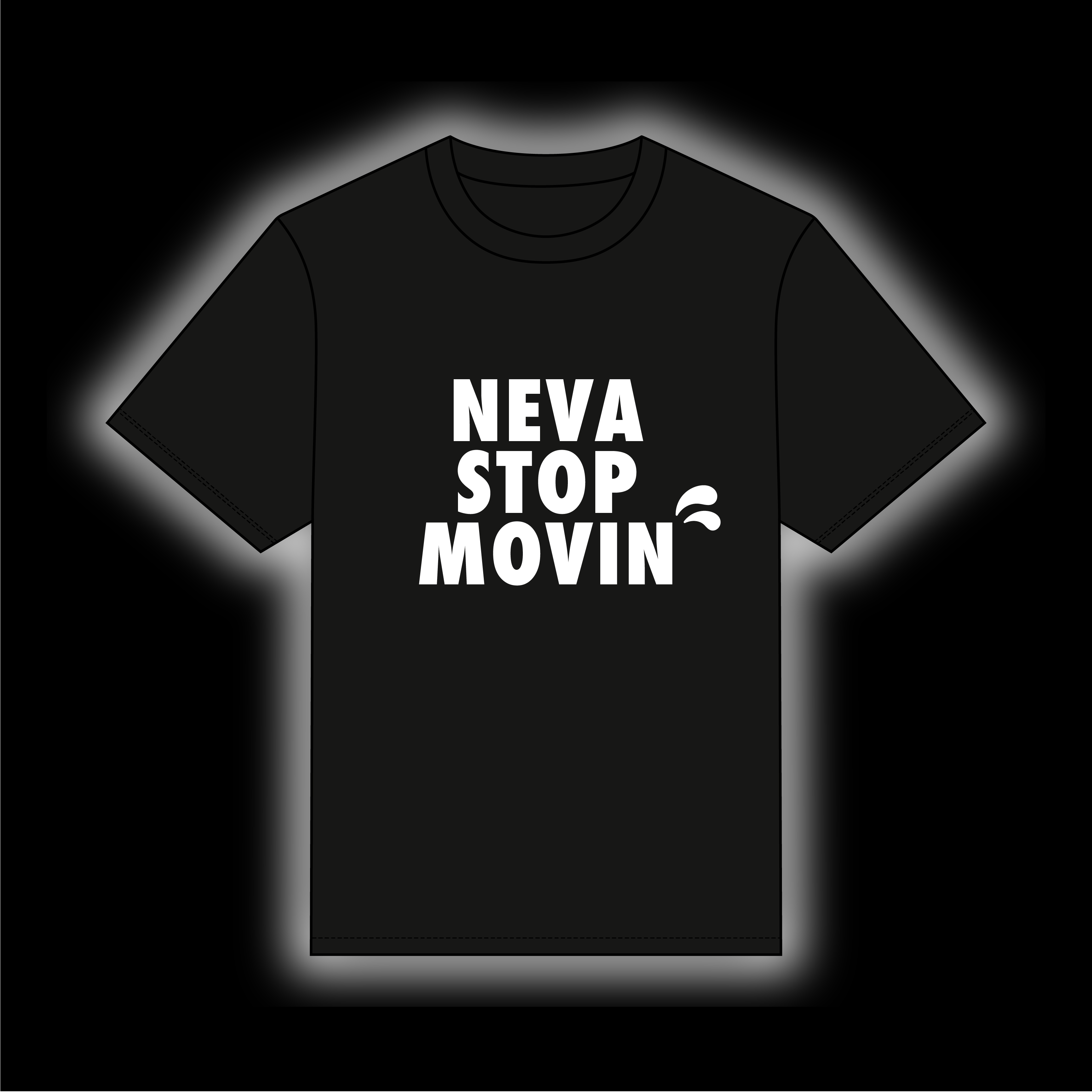 NVSM T-shirt [Black/White]
