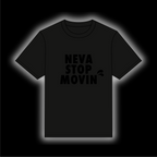 Neva Stop Movin T-shirt [Blackout]